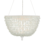 Люстра круглая с каскадом из декоративных элементов Sea Glass варинант исполнения - 1 | Loft Concept в Красноярске