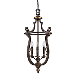 Люстра подвесная бронзового цвета в классическом стиле Hinkley варинант исполнения - 1 | Loft Concept в Красноярске
