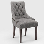 Мебельная ткань Шенилл серый цвет 142 см T4-46 варинант исполнения - 5 | Loft Concept в Красноярске