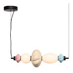 Подвесной светильник фигруный с керамическими элементами 18W LED Fragrant Light варинант исполнения - 1 | Loft Concept в Красноярске