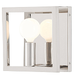 Бра настенное квадратной формы Wristband серебро варинант исполнения - 1 | Loft Concept в Красноярске