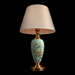 Настольная лампа голубая с изображением птиц Slip Away варинант исполнения - 4 | Loft Concept в Красноярске