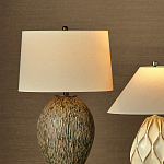 Настольная лампа с текстурным узором Movement of Smooth Lines варинант исполнения - 4 | Loft Concept в Красноярске