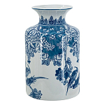 Ваза с мотивами цветущего сада с попугаями Vase Inspired by Nature варинант исполнения - 2 | Loft Concept в Красноярске