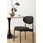 Стул мягкий Alfie Chair черный варинант исполнения - 7 | Loft Concept в Красноярске