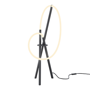 Настольный светильник Crochet Black 3000К 15Вт