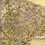 Обои ручная роспись Le Brésil Amarelo Deep Rich Gold варинант исполнения - 2 | Loft Concept в Красноярске