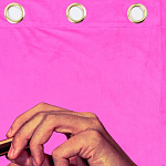 Штора Seletti Lipstick Pink варинант исполнения - 1 | Loft Concept в Красноярске