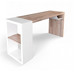 Письменный стол прямоугольный с полочкой под столешницей EcoComb варинант исполнения - 1 | Loft Concept в Красноярске