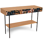 Консоль с принтом на ящиках Elise Console Table варинант исполнения - 17 | Loft Concept в Красноярске