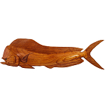 Статуэтка деревянная в виде рыбы Fish of the World варинант исполнения - 1 | Loft Concept в Красноярске