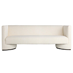 Трехместный диван Florida Sofa  с элегантным деревянным декором  варинант исполнения - 2 | Loft Concept в Красноярске