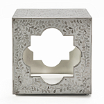 Приставной столик с перламутром Bone Inlay Side Table Floral Design варинант исполнения - 2 | Loft Concept в Красноярске