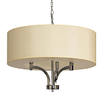 Люстра подвесная с цилиндрическим абажуром кремового цвета Natural Concepts варинант исполнения - 1 | Loft Concept в Красноярске