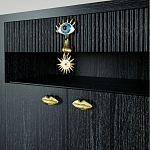 Комод Elsa Dreams Black Двухстворчатый  варинант исполнения - 4 | Loft Concept в Красноярске