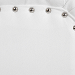 Кушетка белая с мягкой обивкой из велюра Michael Couch варинант исполнения - 7 | Loft Concept в Красноярске