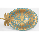 Фарфоровая чаша Золотая стрекоза Marlo Turi варинант исполнения - 3 | Loft Concept в Красноярске