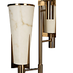 Торшер на три лампы с расцветкой под мрамор на матовом металлическом основании Elegant Classic Light варинант исполнения - 2 | Loft Concept в Красноярске