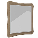 Зеркало квадратное c деревянной рамой из массива дуба Tasteful Furniture варинант исполнения - 1 | Loft Concept в Красноярске