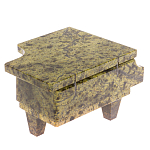 Шкатулка в виде рояля из натурального камня змеевик Stone Casket варинант исполнения - 3 | Loft Concept в Красноярске