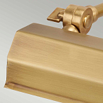 Светильник для картин с призматическим плафоном и двойными регулируемыми шарнирами Elstead Lighting варинант исполнения - 47 | Loft Concept в Красноярске