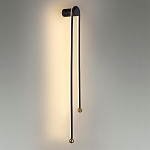 Бра черного цвета с изогнутым плафоном Luke Lampco Tracer Lamp варинант исполнения - 3 | Loft Concept в Красноярске