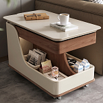 Журнальный столик передвижной с подъемной столешницей Table Trolley варинант исполнения - 1 | Loft Concept в Красноярске