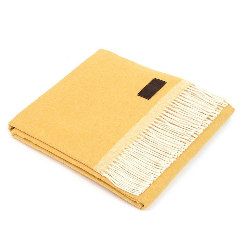 Плед SARA 7000 Marzotto Желтый в Красноярске | Loft Concept 