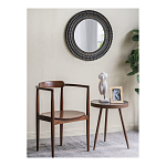 Зеркало круглое с текстурированным дизайном рамы Helios варинант исполнения - 5 | Loft Concept в Красноярске