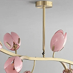 Дизайнерский Светильник Lilly Pink Tulip Lamp розовый плафон  варинант исполнения - 8 | Loft Concept в Красноярске