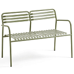 Скамья из алюминия Mack Metal Bench Green варинант исполнения - 1 | Loft Concept в Красноярске