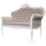 Диван в стиле прованс Montmartre Provence Sofa Beige White варинант исполнения - 3 | Loft Concept в Красноярске