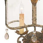 Бра настенное с цветочным мотивом Aged Luxury варинант исполнения - 1 | Loft Concept в Красноярске