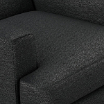 Мебельная ткань Шенилл черный цвет 138 см T4-35 варинант исполнения - 4 | Loft Concept в Красноярске