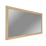 Зеркало прямоугольное с классической деревянной рамой Harper Line варинант исполнения - 2 | Loft Concept в Красноярске