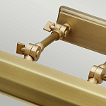 Светильник для картин с призматическим плафоном и двойными регулируемыми шарнирами Elstead Lighting варинант исполнения - 7 | Loft Concept в Красноярске