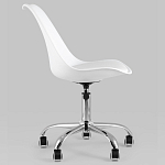 Офисный стул на металлическом основании EGGERY White варинант исполнения - 3 | Loft Concept в Красноярске