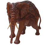 Статуэтка деревянная в виде слона Dressy Elephant варинант исполнения - 1 | Loft Concept в Красноярске