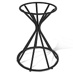 Стол обеденный с круглой керамической столешницей песчаного цвета Sand Ceramics варинант исполнения - 5 | Loft Concept в Красноярске