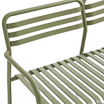 Скамья из алюминия Mack Metal Bench Green варинант исполнения - 4 | Loft Concept в Красноярске