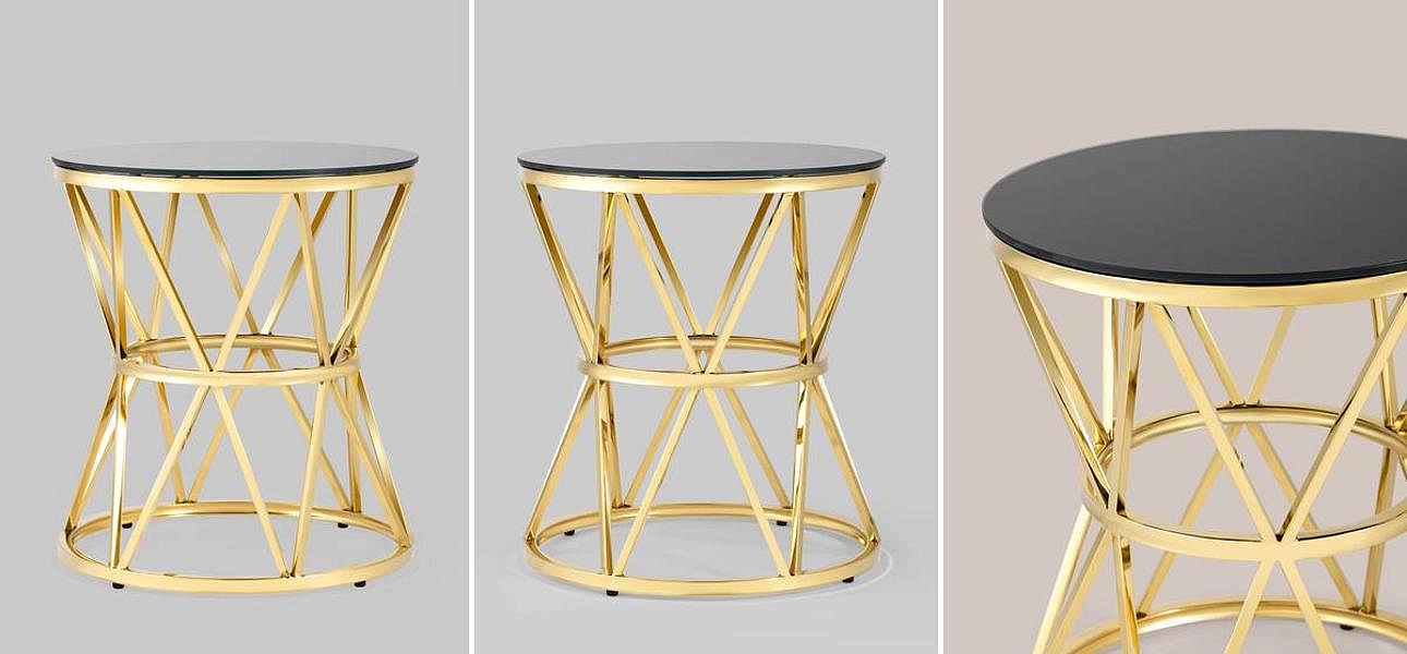 Стол приставной Beranger Collection Gold Стол приставной Beranger Collection Gold - Loft-Concept в Красноярске