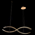 Люстра волнистой формы с фактурным хрустальным плафоном Light Delight варинант исполнения - 4 | Loft Concept в Красноярске