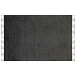 Ковер из полиэстера Black and white continent варинант исполнения - 1 | Loft Concept в Красноярске