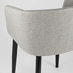 Мягкое кресло на металлических ножках Shaggy Grey варинант исполнения - 7 | Loft Concept в Красноярске