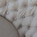 Кресло вращающееся велюровое кремовое Rotation варинант исполнения - 2 | Loft Concept в Красноярске