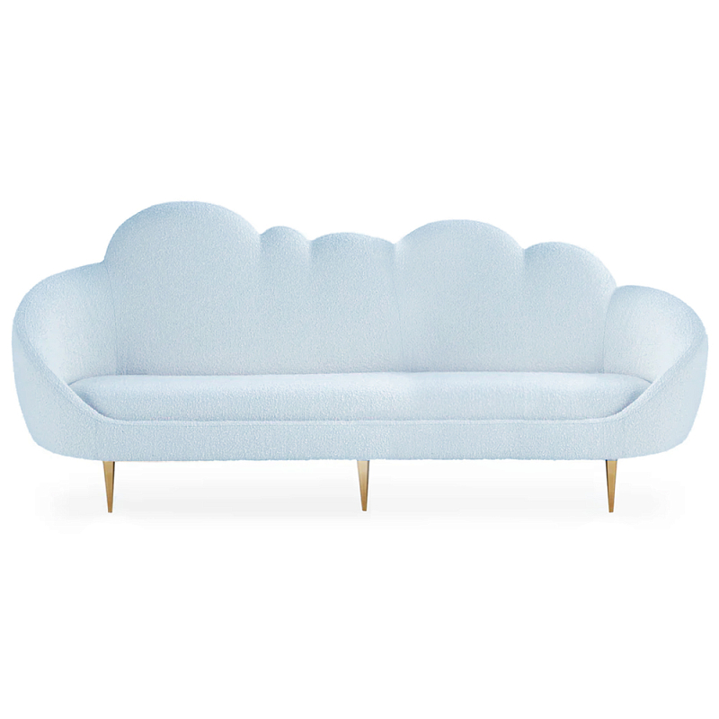 Уникальный диван для детской Soft Cloud трехместный Голубой Белый Розовый Золотой Уникальный диван для детской Soft Cloud трехместный Голубой Белый Розовый Золотой в Красноярске | Loft Concept