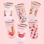 Стакан Seletti Hands with snakes варинант исполнения - 2 | Loft Concept в Красноярске