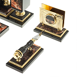 Настольный письменный набор из яшмы и долерита с декором в виде коня Manager Organizer варинант исполнения - 7 | Loft Concept в Красноярске