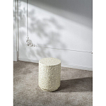 Приставной столик с рисунком из раковин устриц Bone Inlay варинант исполнения - 9 | Loft Concept в Красноярске