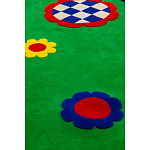 Дизайнерский ковер с цветами Poltronova Tappeto Prato Rug варинант исполнения - 4 | Loft Concept в Красноярске